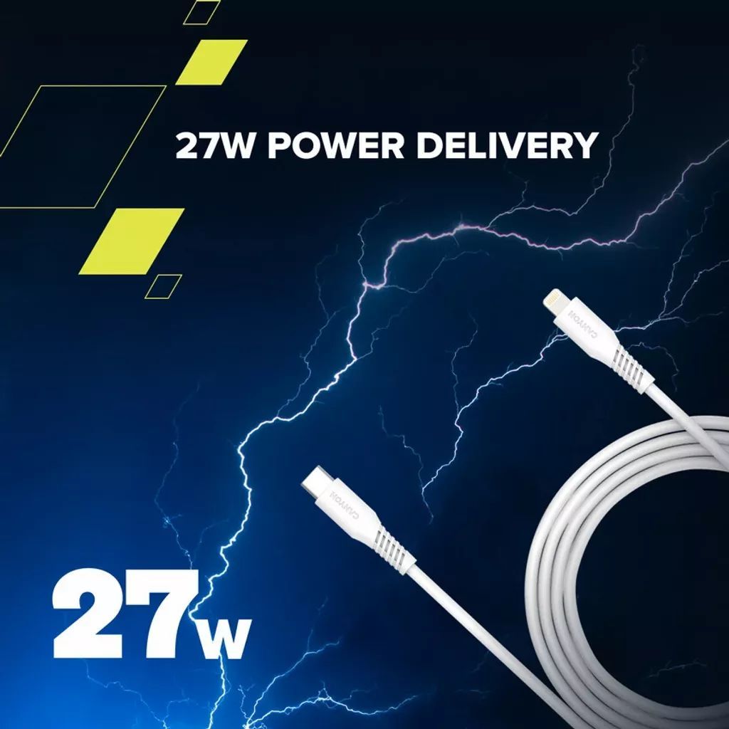 Canyon CLN30SC C-L 30W cable 2m White Canyon CLN30SC C-L 30W cable 2m White