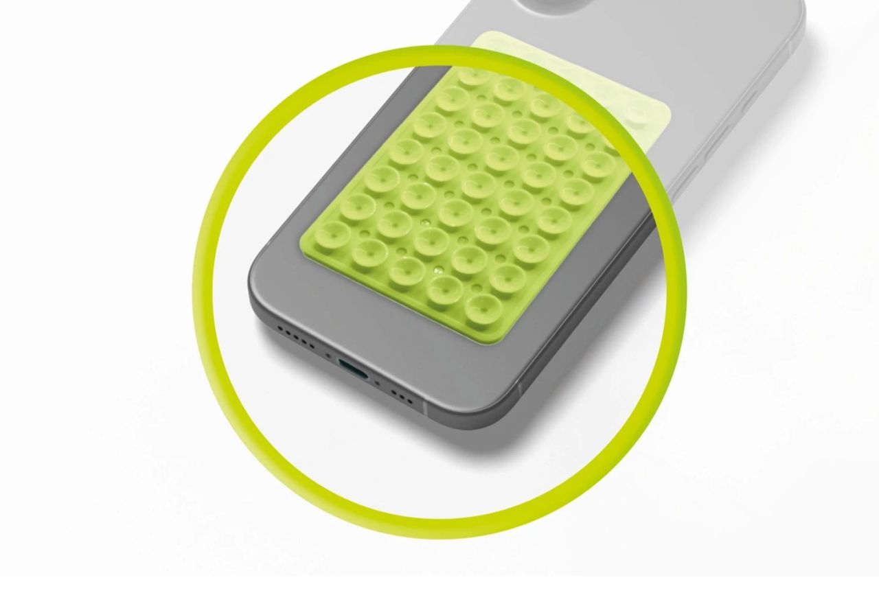 Mobile Origin Sticker Phone Mount O1 Green Mobile Origin Sticker Phone Mount O1 Green