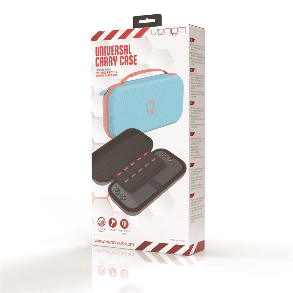 Venom VS4955 Universal Switch Carry Case Blue/Orange Venom VS4955 Universal Switch Carry Case Blue/Orange