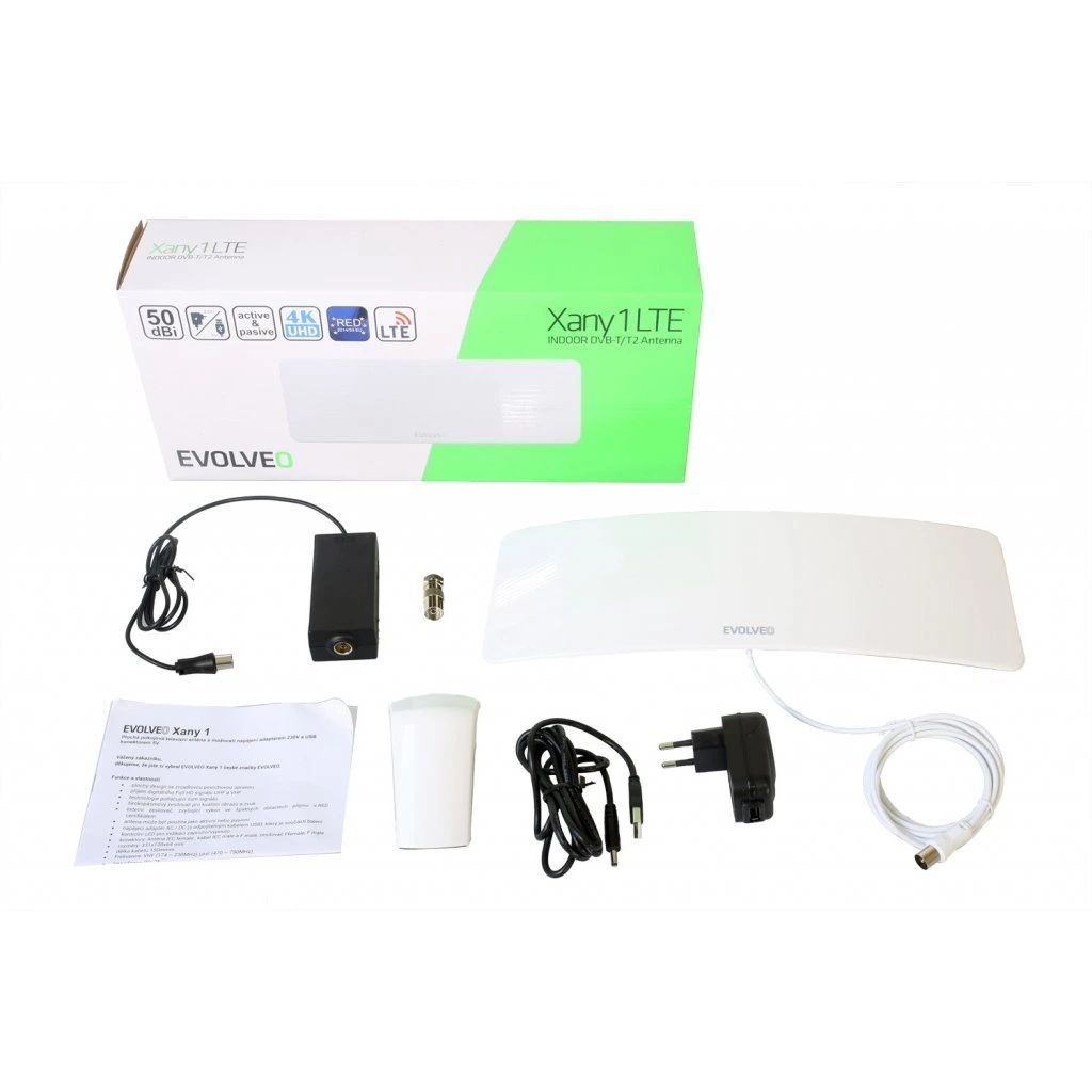 Evolveo Xany 1 LTE Indoor DVB-T/T2 Antenna Evolveo Xany 1 LTE Indoor DVB-T/T2 Antenna
