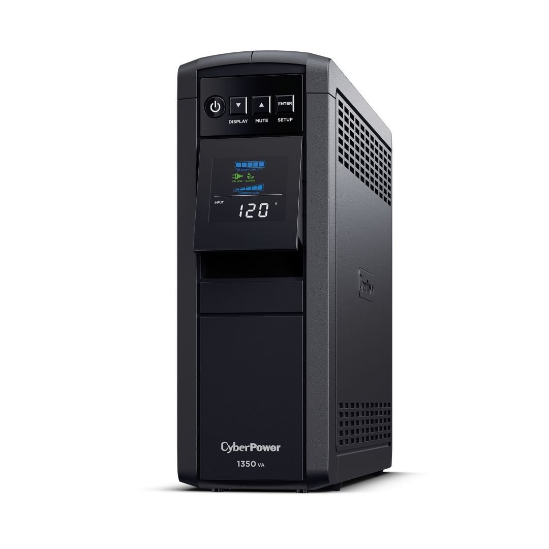 CyberPower CP1350EPFCLCD Backup LCD 1350VA UPS CyberPower CP1350EPFCLCD Backup LCD 1350VA UPS