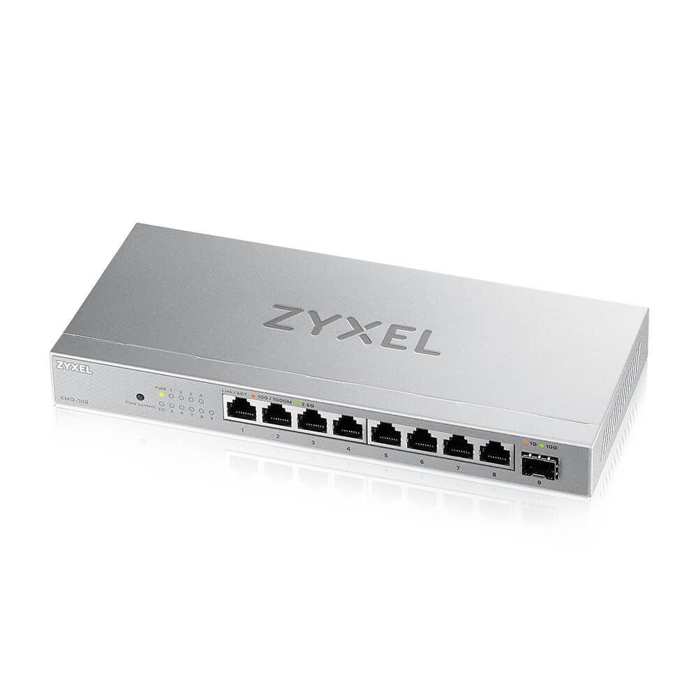 ZyXEL XMG-108HP 8 Port 10/2,5G MultiGig unmanaged Switch