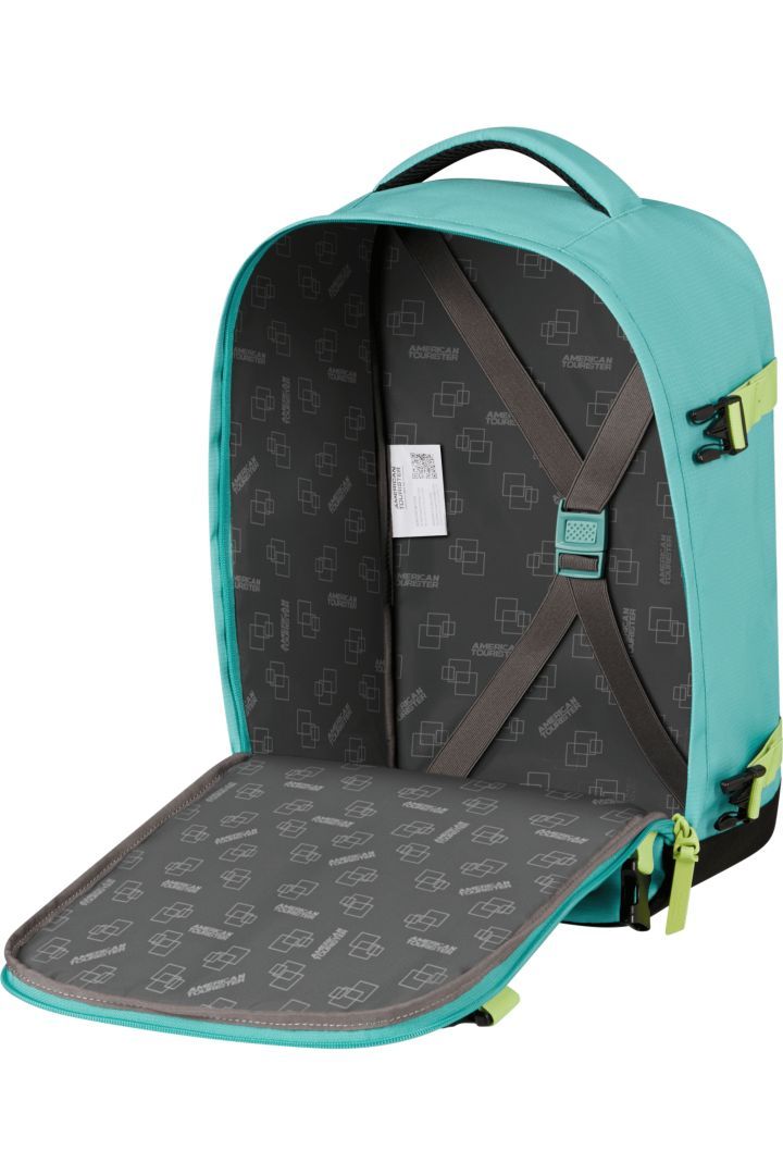 American Tourister Take2Cabin Casual Backpack S 14,1" Dusty Turquoise/Lime