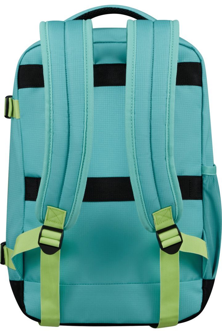 American Tourister Take2Cabin Casual Backpack S 14,1" Dusty Turquoise/Lime