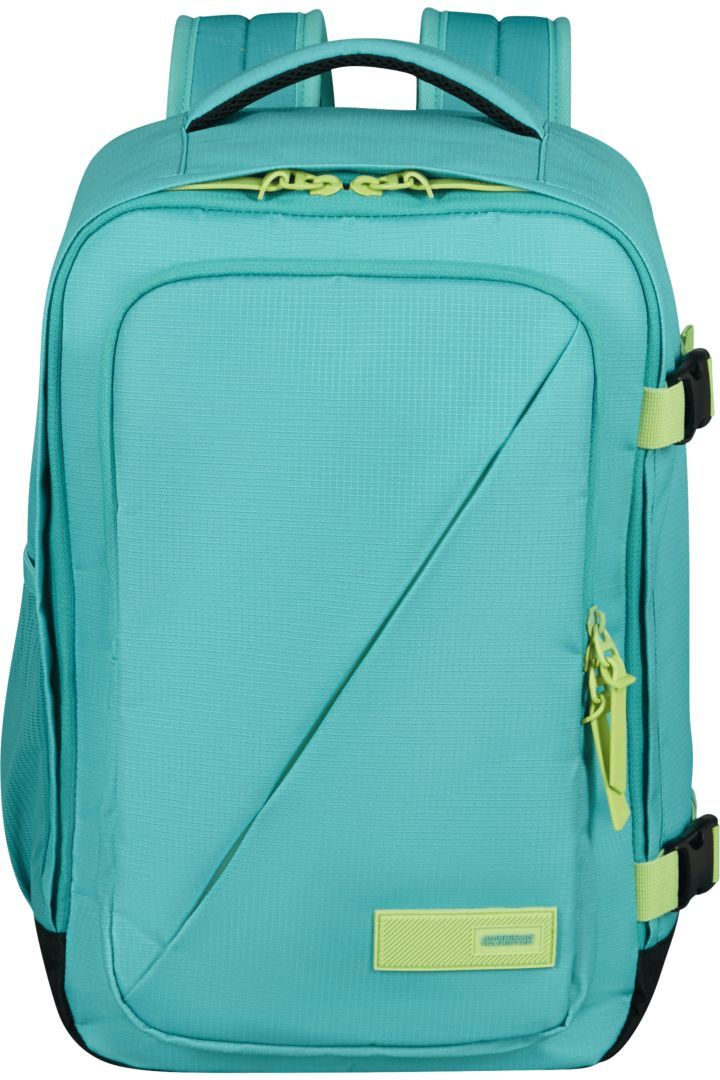 American Tourister Take2Cabin Casual Backpack S 14,1" Dusty Turquoise/Lime