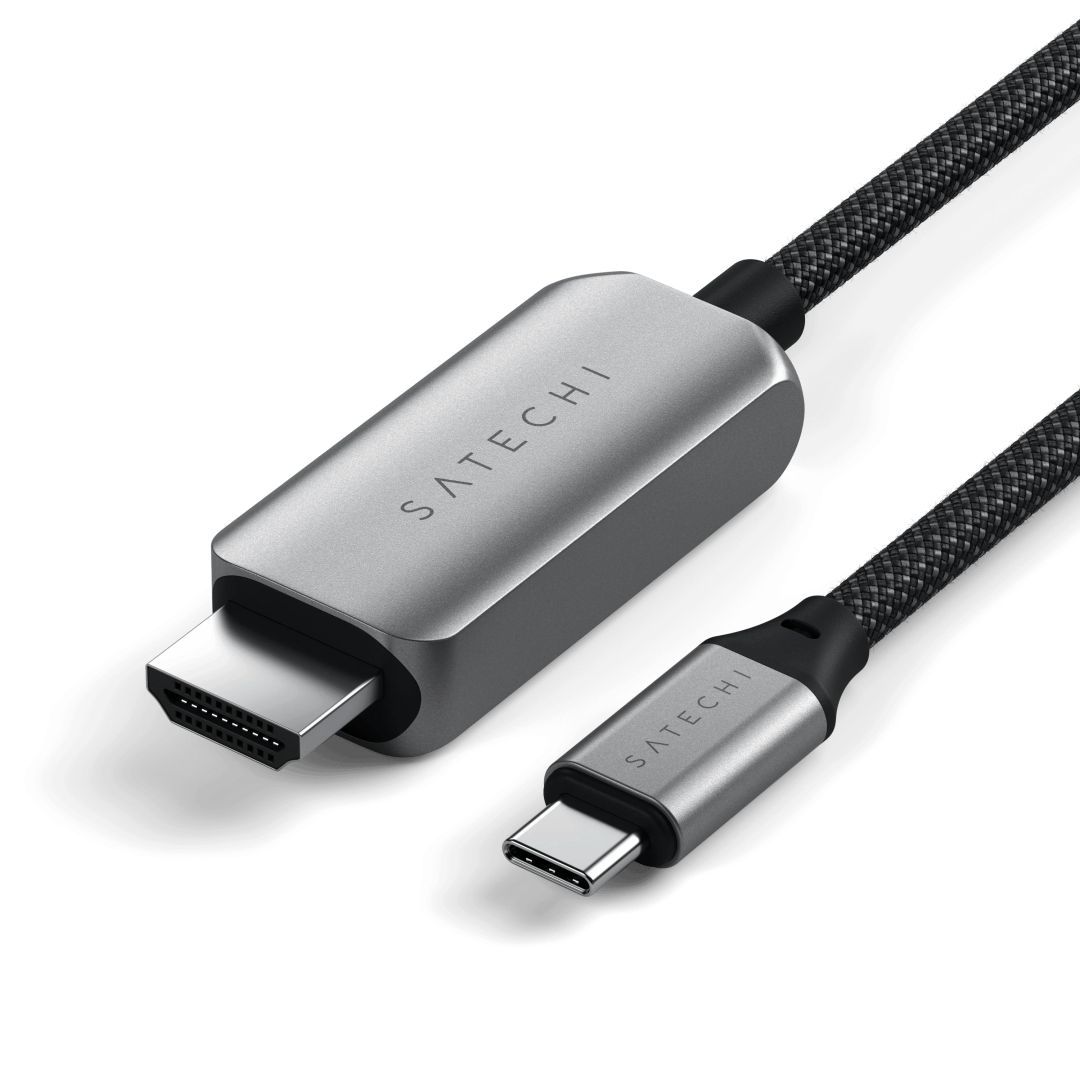 Satechi USB-C To HDMI 2.1 8K Cable 1,8m Space Grey Satechi USB-C To HDMI 2.1 8K Cable 1,8m Space Grey