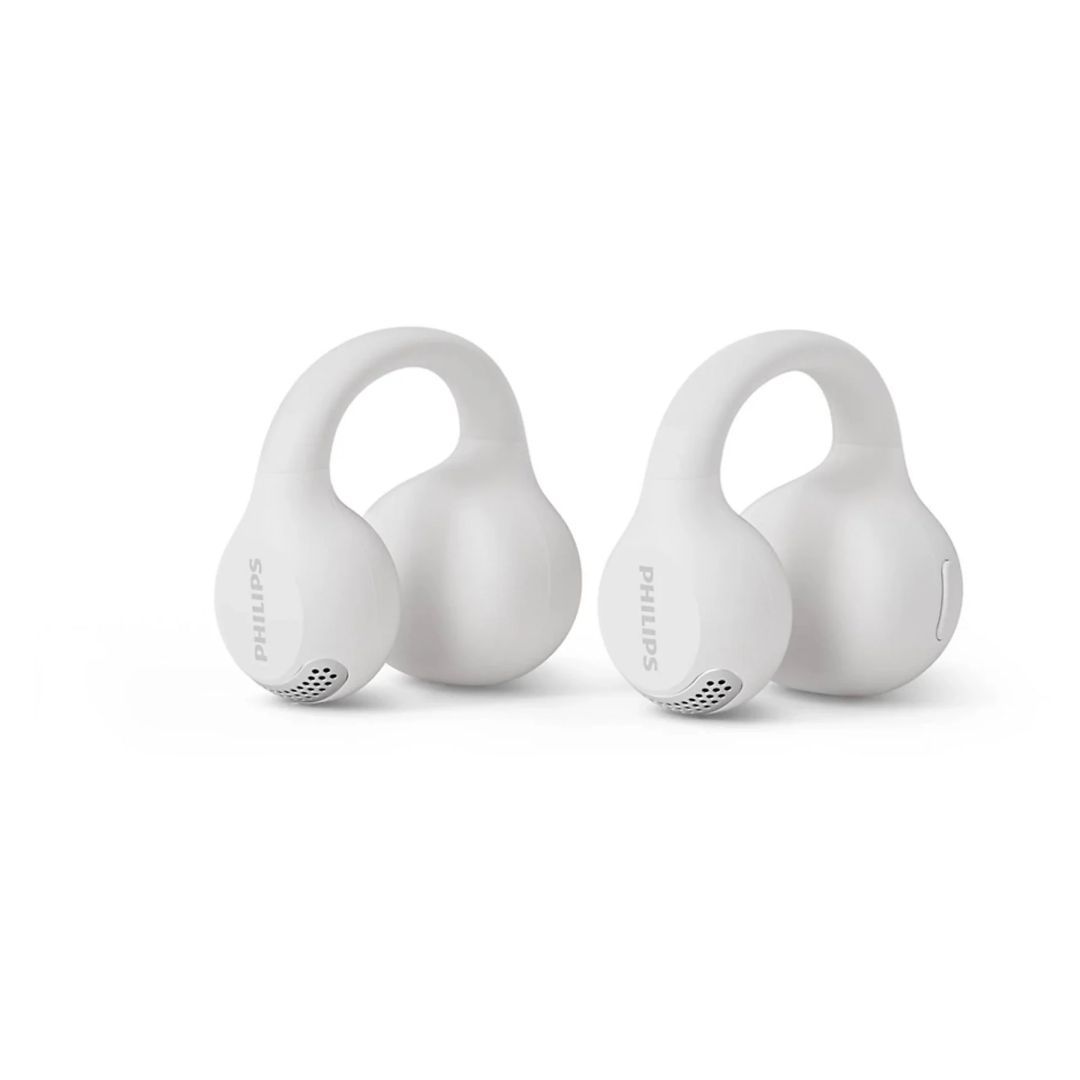 Philips TAQ2000WT Clips TWS Bluetooth Headset White Philips TAQ2000WT Clips TWS Bluetooth Headset White