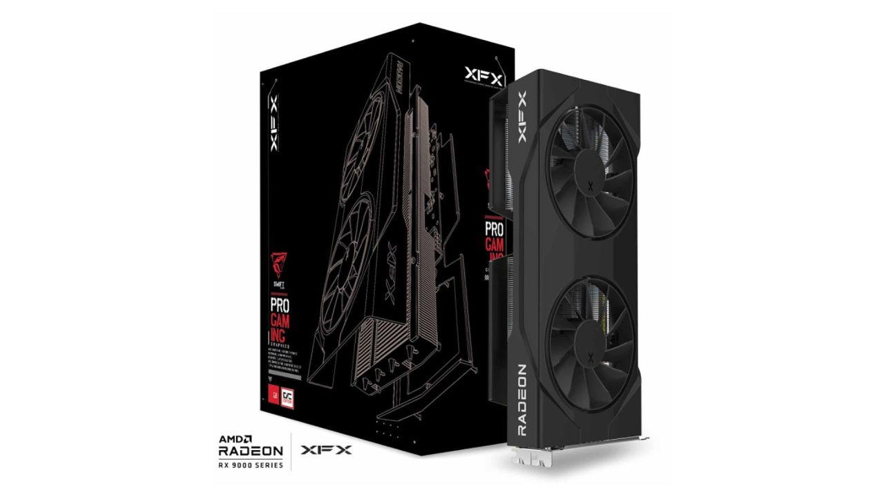 XFX RX9060 XT OC 16GB DDR6 Swift Gaming Edition XFX RX9060 XT OC 16GB DDR6 Swift Gaming Edition