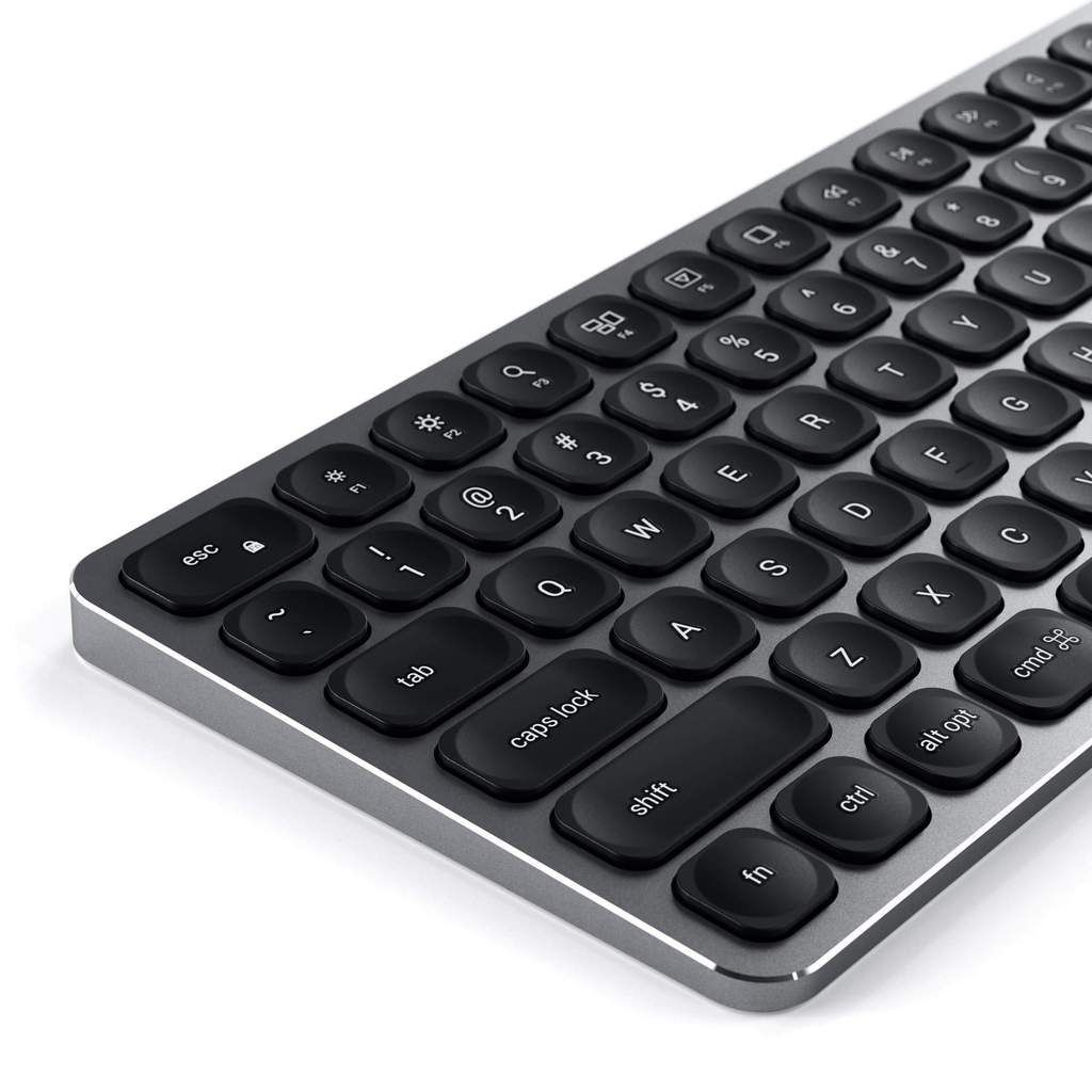 Satechi Aluminum Bluetooth Wireless Keyboard for Mac Space Gray US Satechi Aluminum Bluetooth Wireless Keyboard for Mac Space Gray US