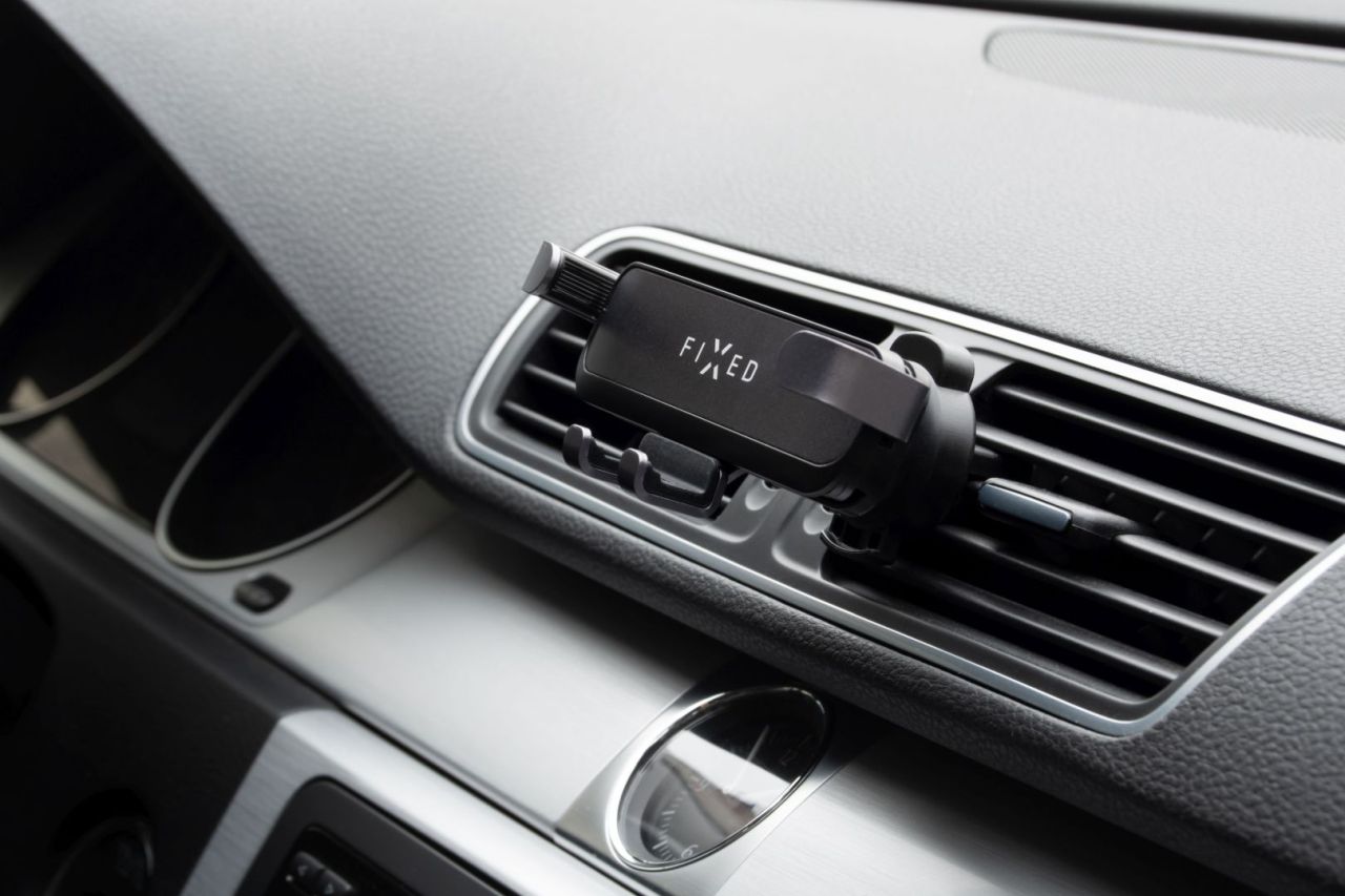 FIXED Autós tartó, szellőzőrácsba vagy műszerfalba szerelhető, antracit FIXED Autós tartó, szellőzőrácsba vagy műszerfalba szerelhető, antracit