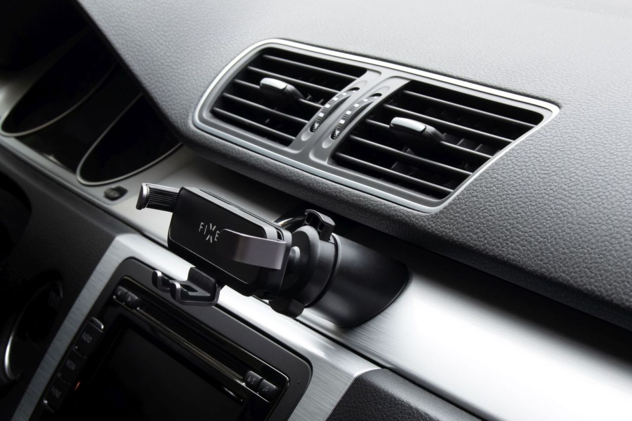 FIXED Autós tartó, szellőzőrácsba vagy műszerfalba szerelhető, antracit FIXED Autós tartó, szellőzőrácsba vagy műszerfalba szerelhető, antracit