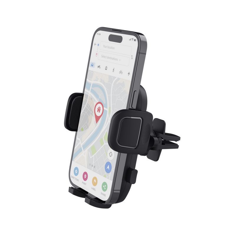 Trust Runo Phone holder with air vent mount Black Trust Runo Phone holder with air vent mount Black