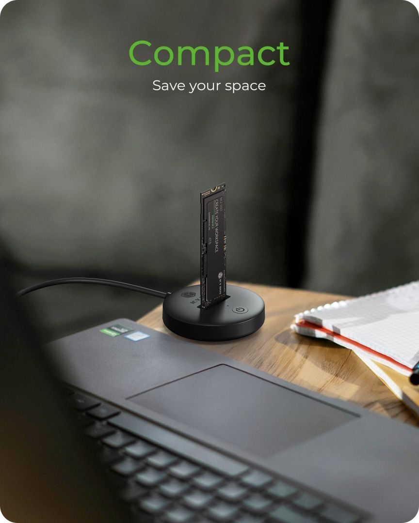 Raidsonic IcyBox IB-1610MCD-C31 DockingStation for NVMe & SATA M.2 SSD Raidsonic IcyBox IB-1610MCD-C31 DockingStation for NVMe & SATA M.2 SSD