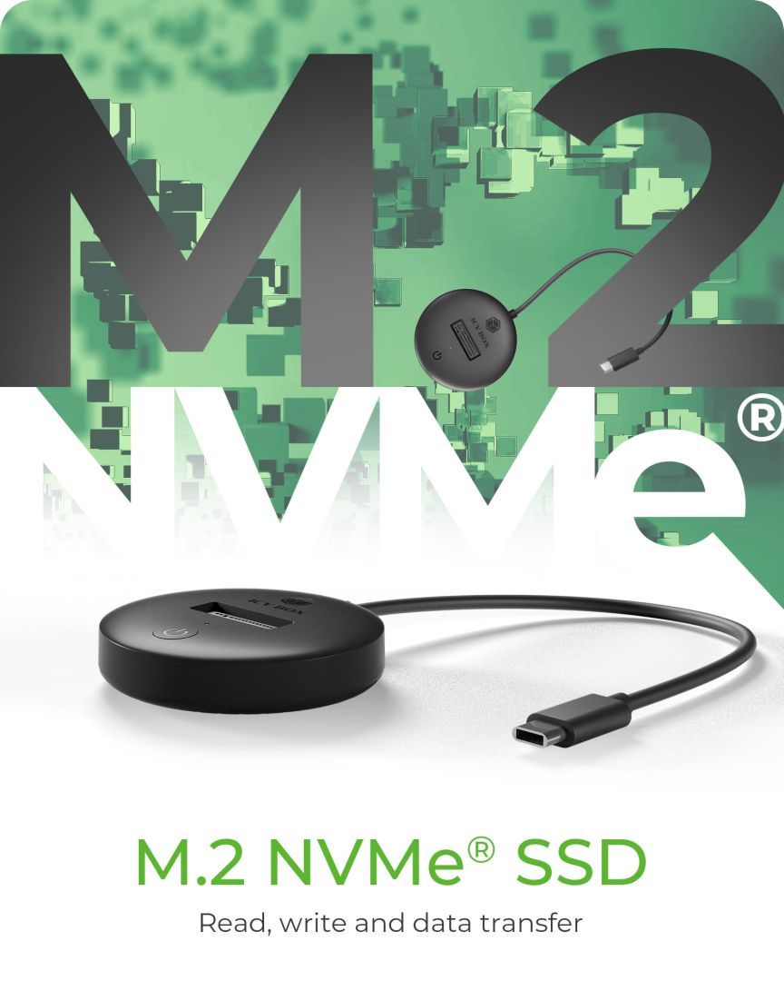 Raidsonic IcyBox IB-1610MCD-C31 DockingStation for NVMe & SATA M.2 SSD Raidsonic IcyBox IB-1610MCD-C31 DockingStation for NVMe & SATA M.2 SSD