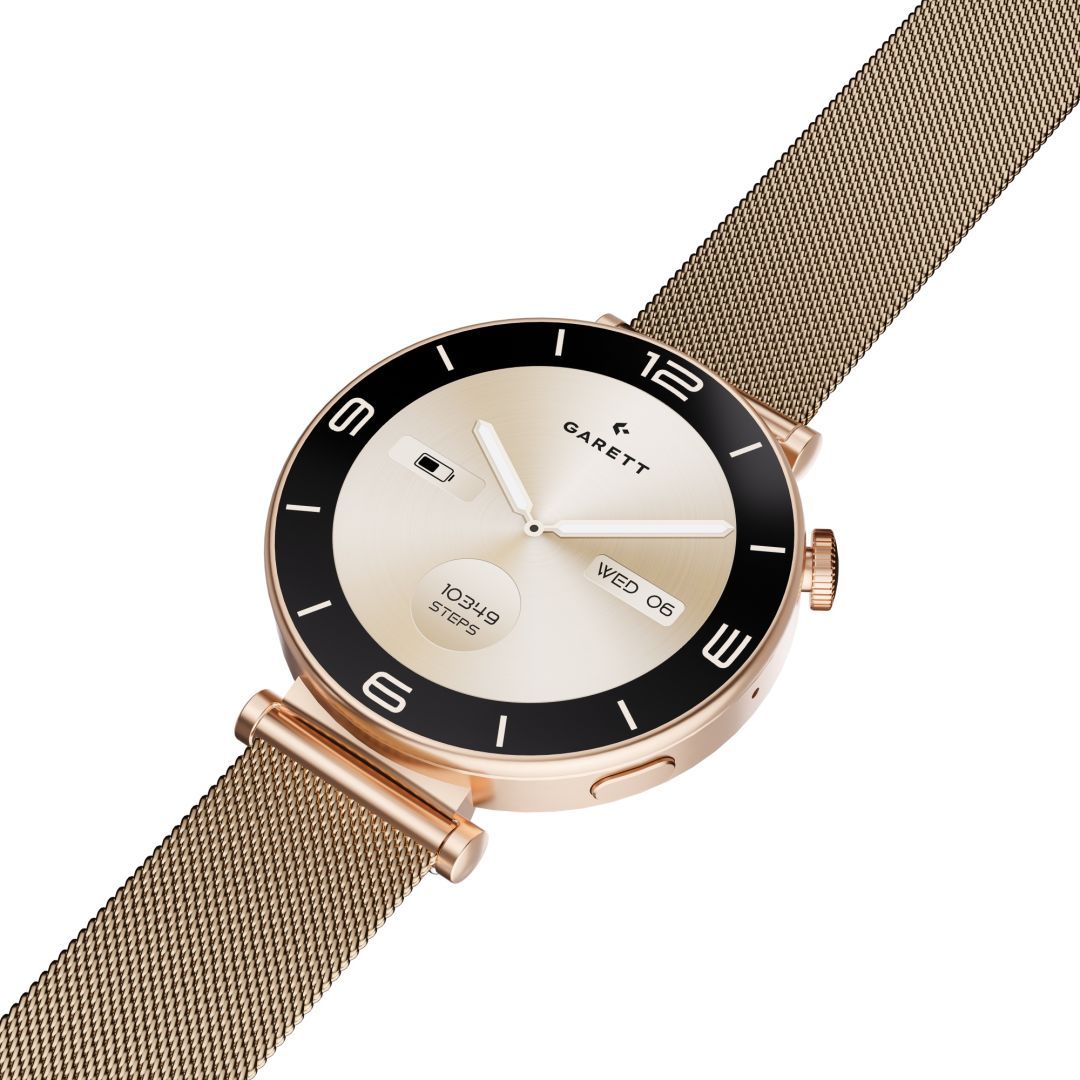 GARETT Mesh Smartwatch Rose Gold GARETT Mesh Smartwatch Rose Gold