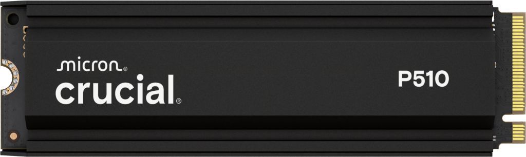 Crucial 2TB M.2 2280 NVMe P510 with Heatsink Crucial 2TB M.2 2280 NVMe P510 with Heatsink