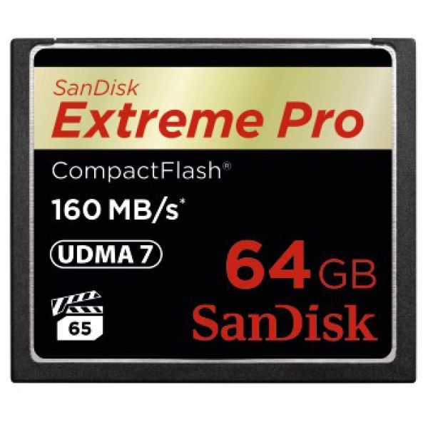 Sandisk 64GB CompactFlash Extreme Pro Sandisk 64GB CompactFlash Extreme Pro