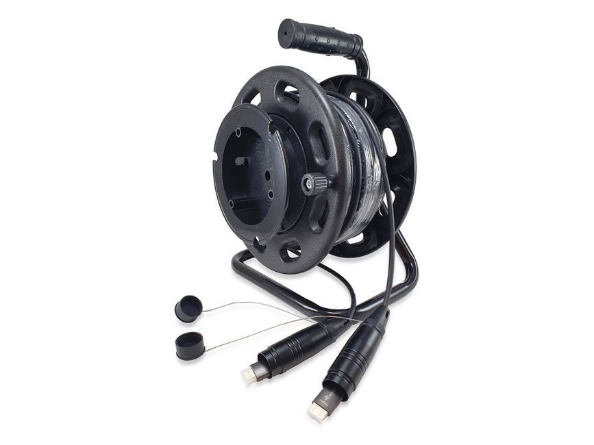 EQuip HDMI 2.1 Active Optic Armored Cable 100m 8K/60Hz 4K/120Hz 48Gbps Black EQuip HDMI 2.1 Active Optic Armored Cable 100m 8K/60Hz 4K/120Hz 48Gbps Black