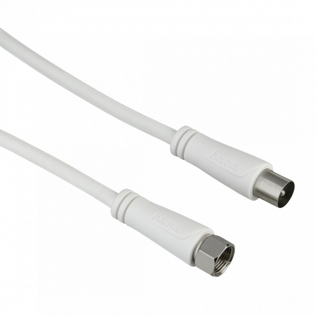 Hama TL F-coax antennakábel, 90db 1,5m White Hama TL F-coax antennakábel, 90db 1,5m White