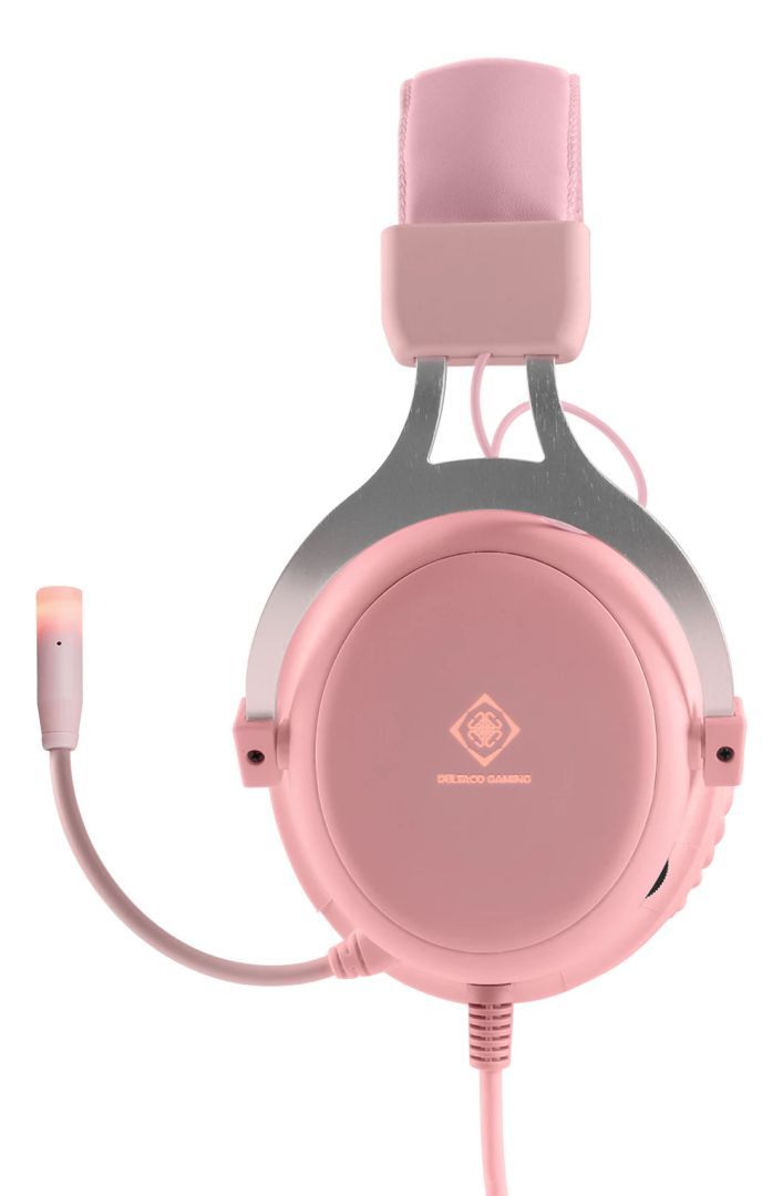 Deltaco PH85 Gaming Headset Pink Deltaco PH85 Gaming Headset Pink