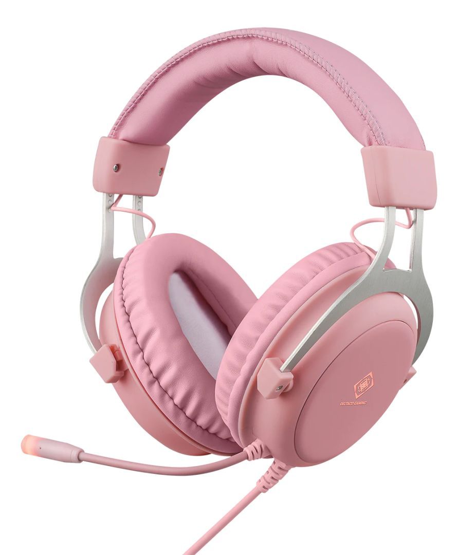 Deltaco PH85 Gaming Headset Pink Deltaco PH85 Gaming Headset Pink
