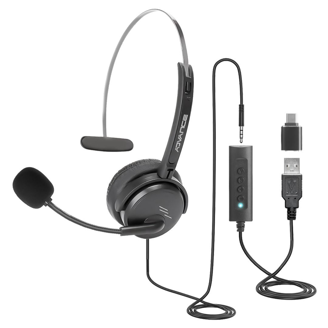 Advance Smartphonics 350 Headset Black Advance Smartphonics 350 Headset Black