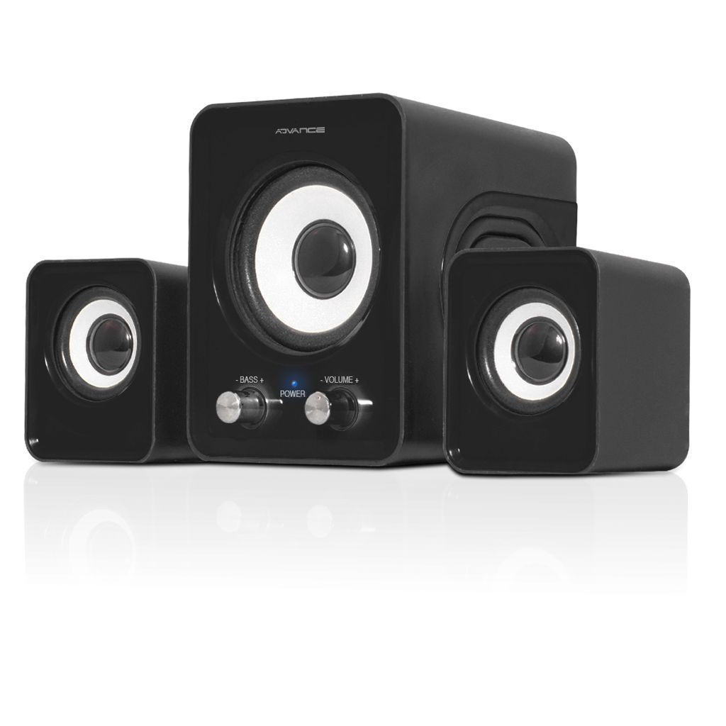 Advance Soundphonics 6W RMS Speaker Black Advance Soundphonics 6W RMS Speaker Black