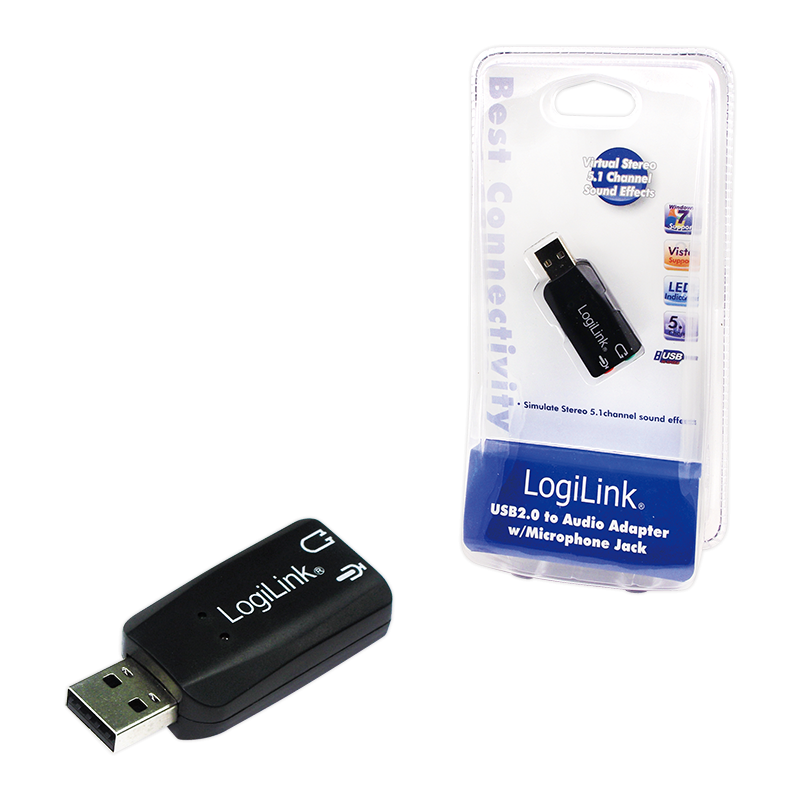 Logilink UA0053 5.1 USB Hangkártya Logilink UA0053 5.1 USB Hangkártya