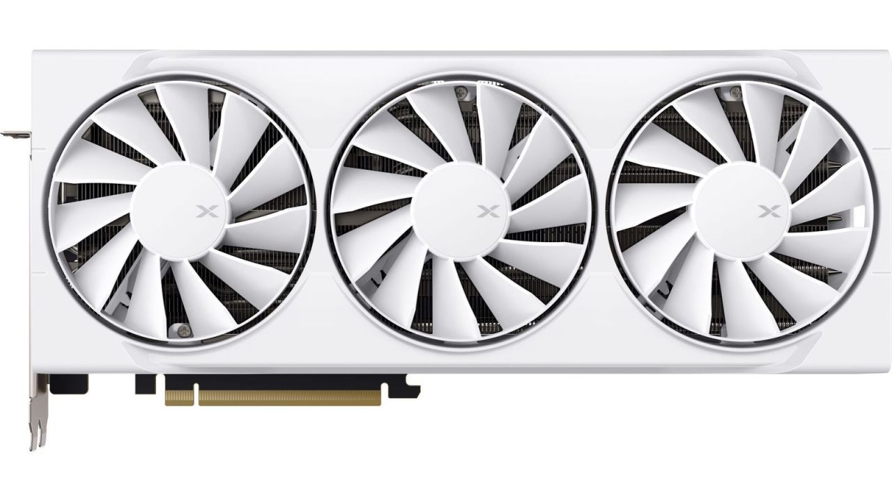 XFX RX9070 16GB DDR6 Swift Triple Fan Gaming Edition White