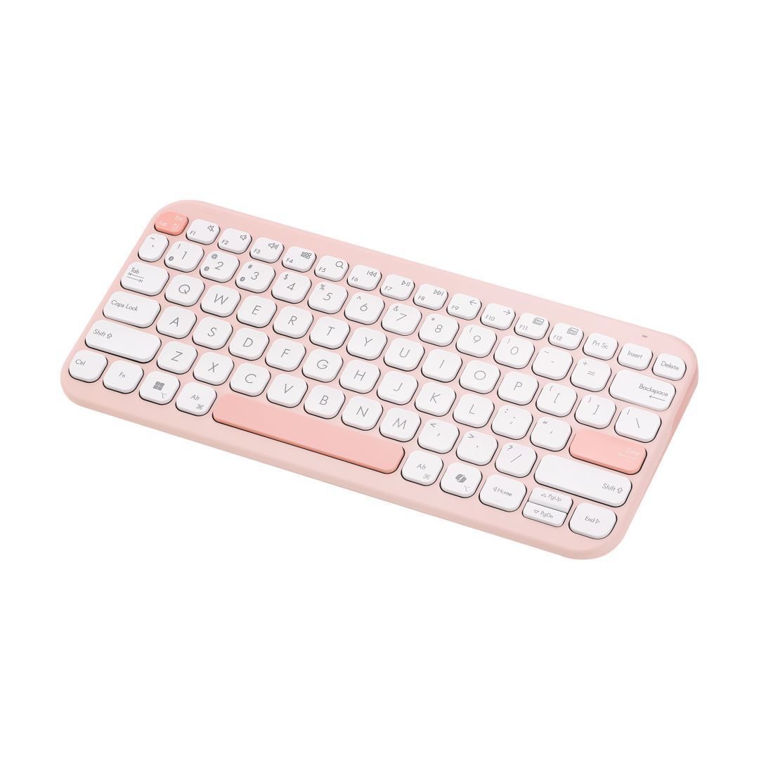 Asus Marshmallow Keyboard KW100 Wireless Keyboard Rose Clay HU