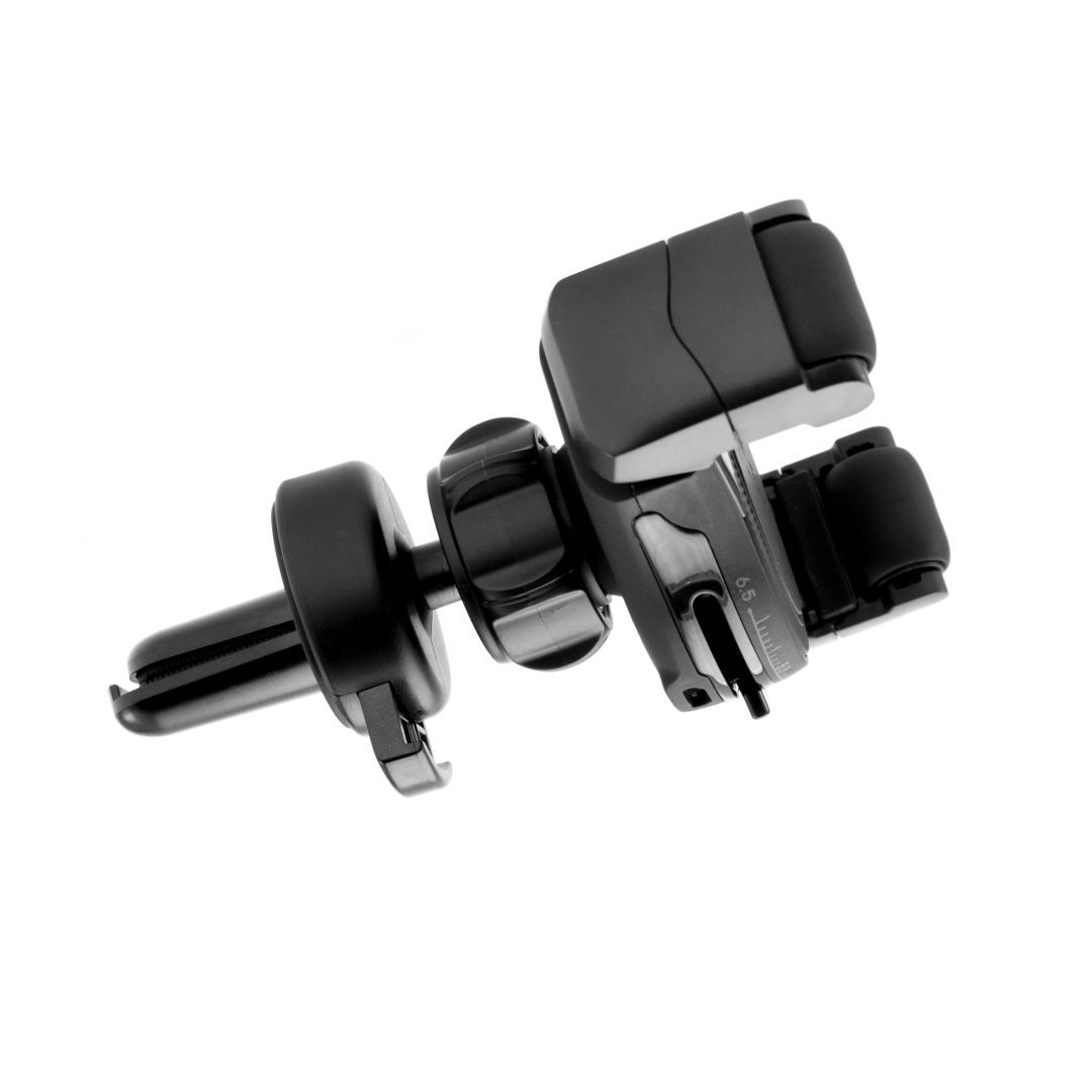 FIXED Univerzális vezeték nélküli töltő autós szellőzőtartóhoz, fekete