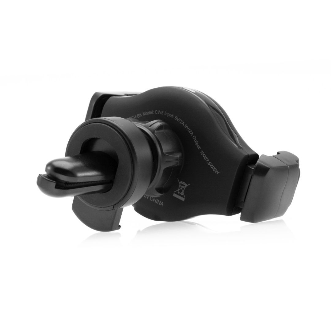 FIXED Univerzális vezeték nélküli töltő autós szellőzőtartóhoz, fekete