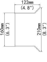Uniview Sarok konzol PTZ kamerákhoz Uniview Sarok konzol PTZ kamerákhoz