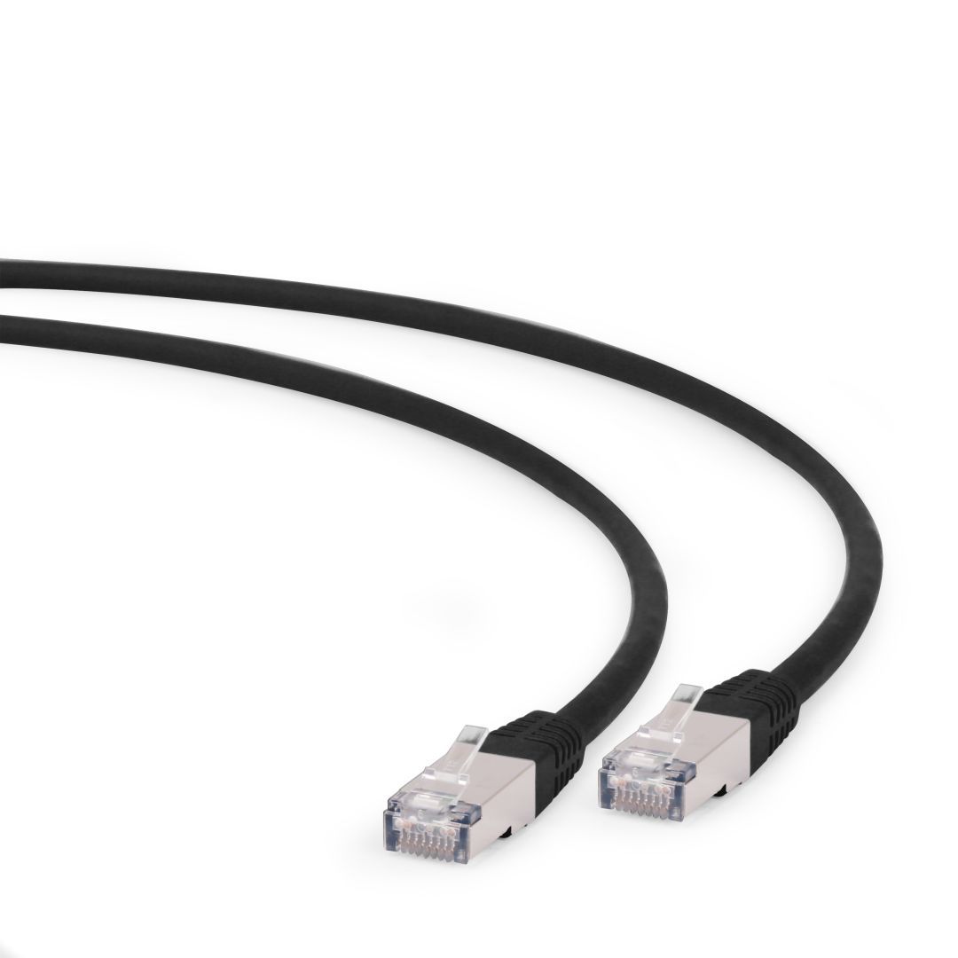 Gembird CAT6A S-FTP Patch Cable 20m Black Gembird CAT6A S-FTP Patch Cable 20m Black