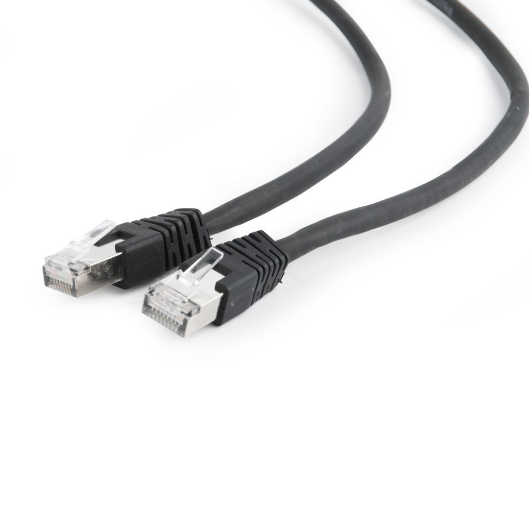 Gembird CAT6A S-FTP Patch Cable 20m Black Gembird CAT6A S-FTP Patch Cable 20m Black