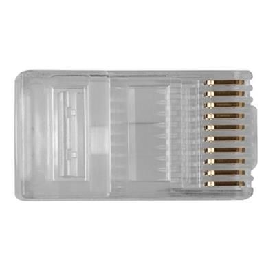 ACT RJ48 (10P/10C) modulaire connector for flat cable (25 pcs)