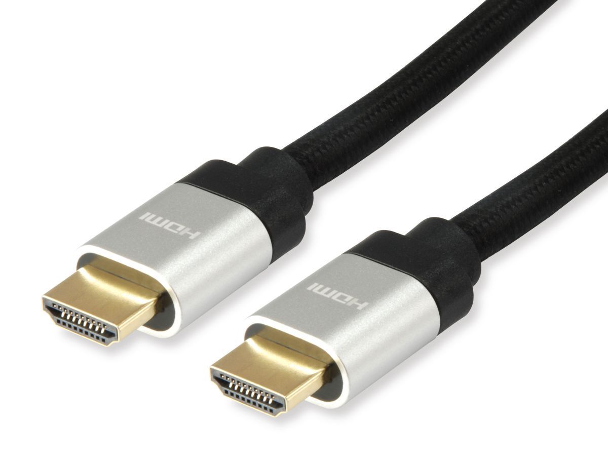 EQuip HDMI 2.1 Ultra High Speed Cable 15m 8K/60Hz Black EQuip HDMI 2.1 Ultra High Speed Cable 15m 8K/60Hz Black