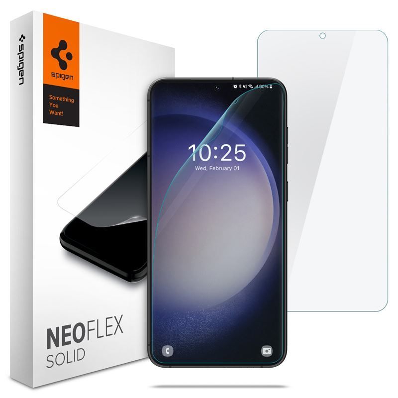 Spigen Film Neo Flex Solid 2 Pack - Samsung Galaxy S23+ Spigen Film Neo Flex Solid 2 Pack - Samsung Galaxy S23+