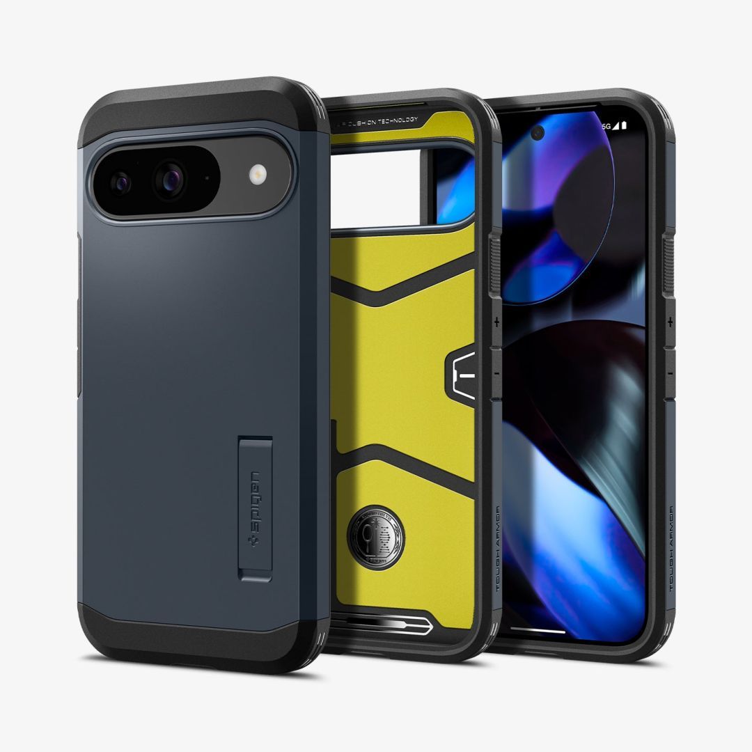 Spigen Tough Armor Google Pixel 9 Pro/Pixel 9 Metal Slate Spigen Tough Armor Google Pixel 9 Pro/Pixel 9 Metal Slate