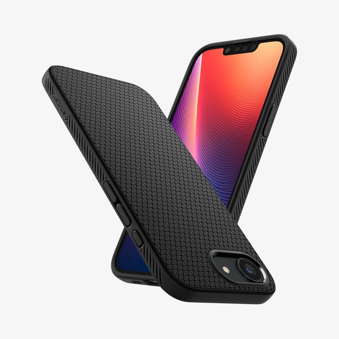 Spigen Liquid Air iPhone 16e Matte Black Spigen Liquid Air iPhone 16e Matte Black