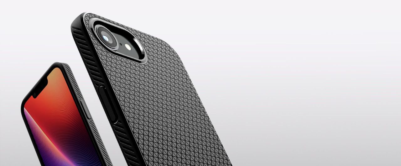 Spigen Liquid Air iPhone 16e Matte Black Spigen Liquid Air iPhone 16e Matte Black