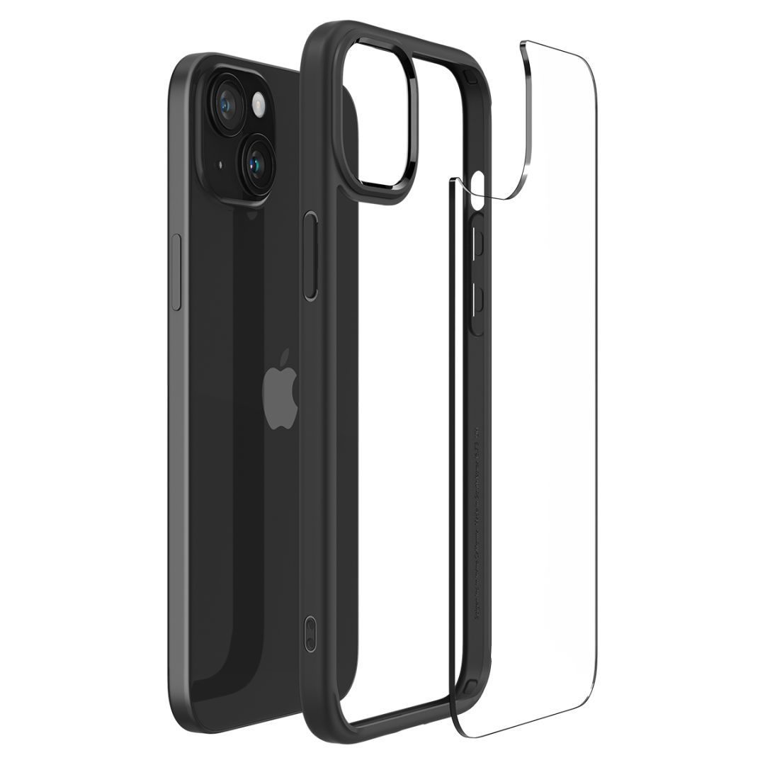 Spigen iPhone 15 Case Ultra Hybrid Matte Black Spigen iPhone 15 Case Ultra Hybrid Matte Black