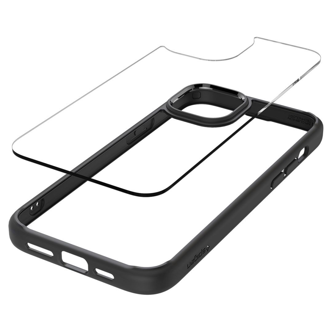 Spigen iPhone 15 Case Ultra Hybrid Matte Black Spigen iPhone 15 Case Ultra Hybrid Matte Black