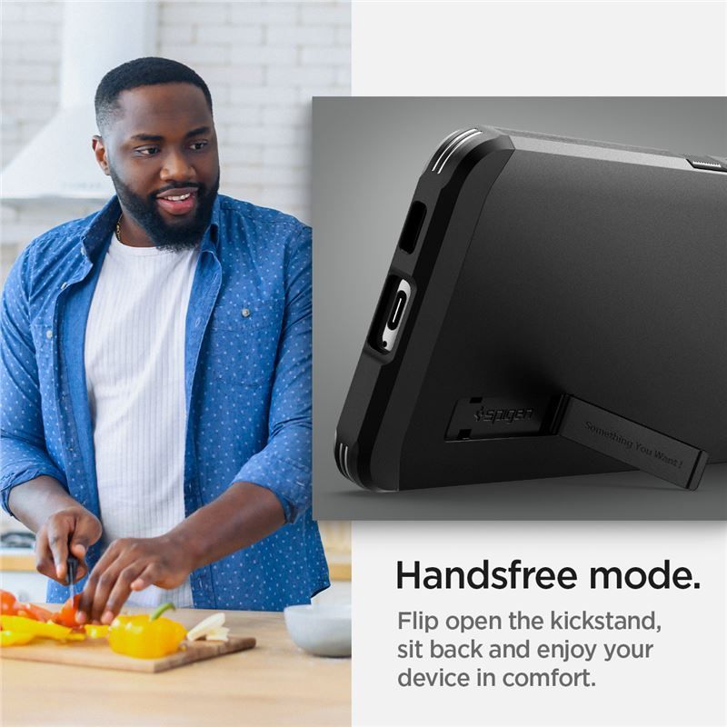 Spigen Tough Armor, black - Samsung Galaxy S22+ Spigen Tough Armor, black - Samsung Galaxy S22+