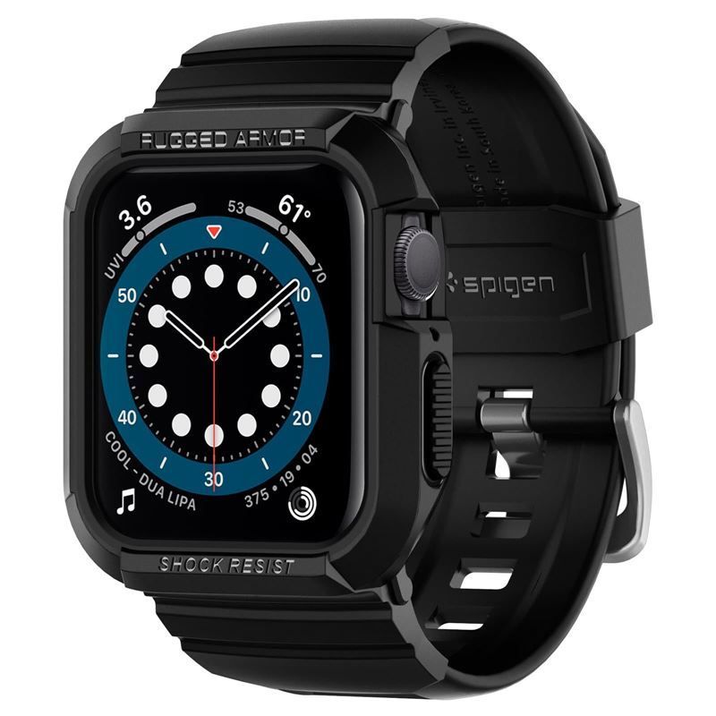 Spigen Rugged Armor Pro, black - Apple Watch 8/7 (41mm)/SE 2022/6/SE/5/4 (40mm) Spigen Rugged Armor Pro, black - Apple Watch 8/7 (41mm)/SE 2022/6/SE/5/4 (40mm)
