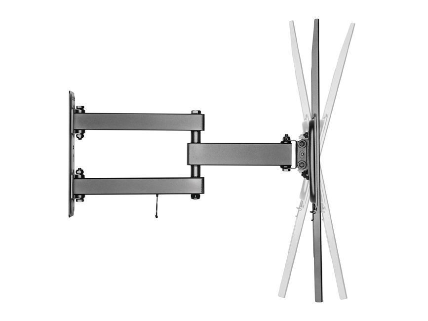 EQuip 37"-70" Articulating TV Wall Bracket Black EQuip 37"-70" Articulating TV Wall Bracket Black
