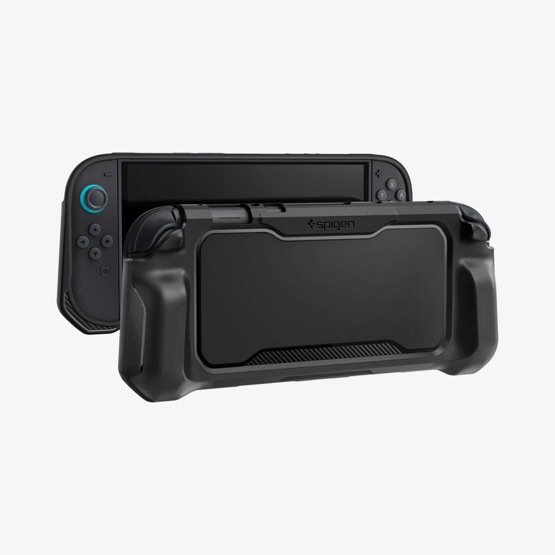 Spigen Rugged Armor Nintendo Switch 2 Matte Black Spigen Rugged Armor Nintendo Switch 2 Matte Black