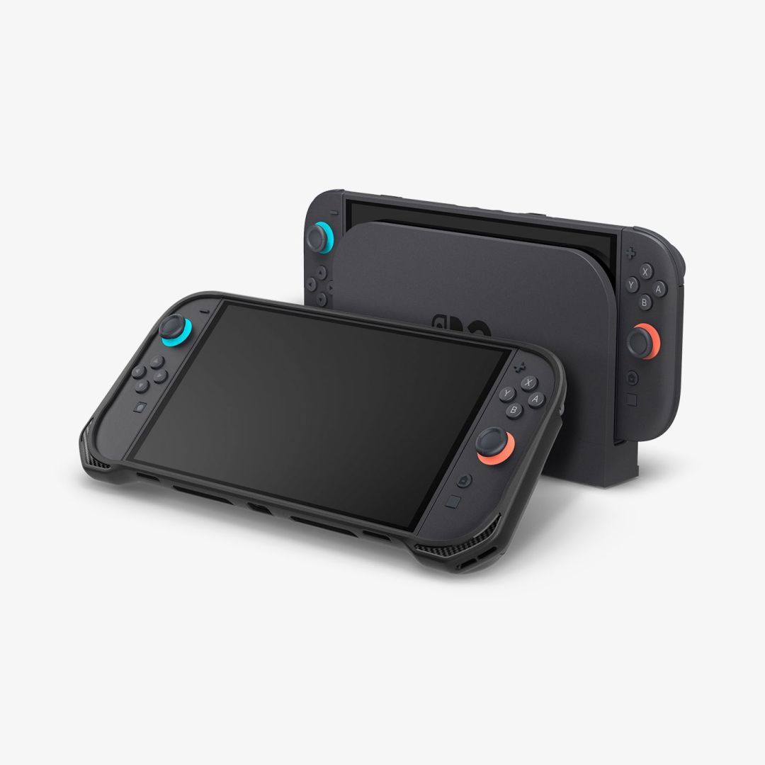 Spigen Rugged Armor Nintendo Switch 2 Matte Black Spigen Rugged Armor Nintendo Switch 2 Matte Black