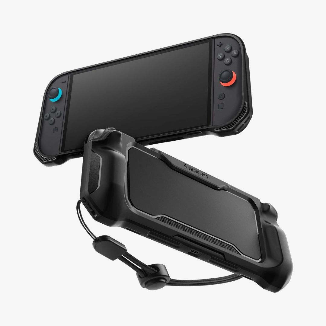 Spigen Rugged Armor Nintendo Switch 2 Matte Black Spigen Rugged Armor Nintendo Switch 2 Matte Black