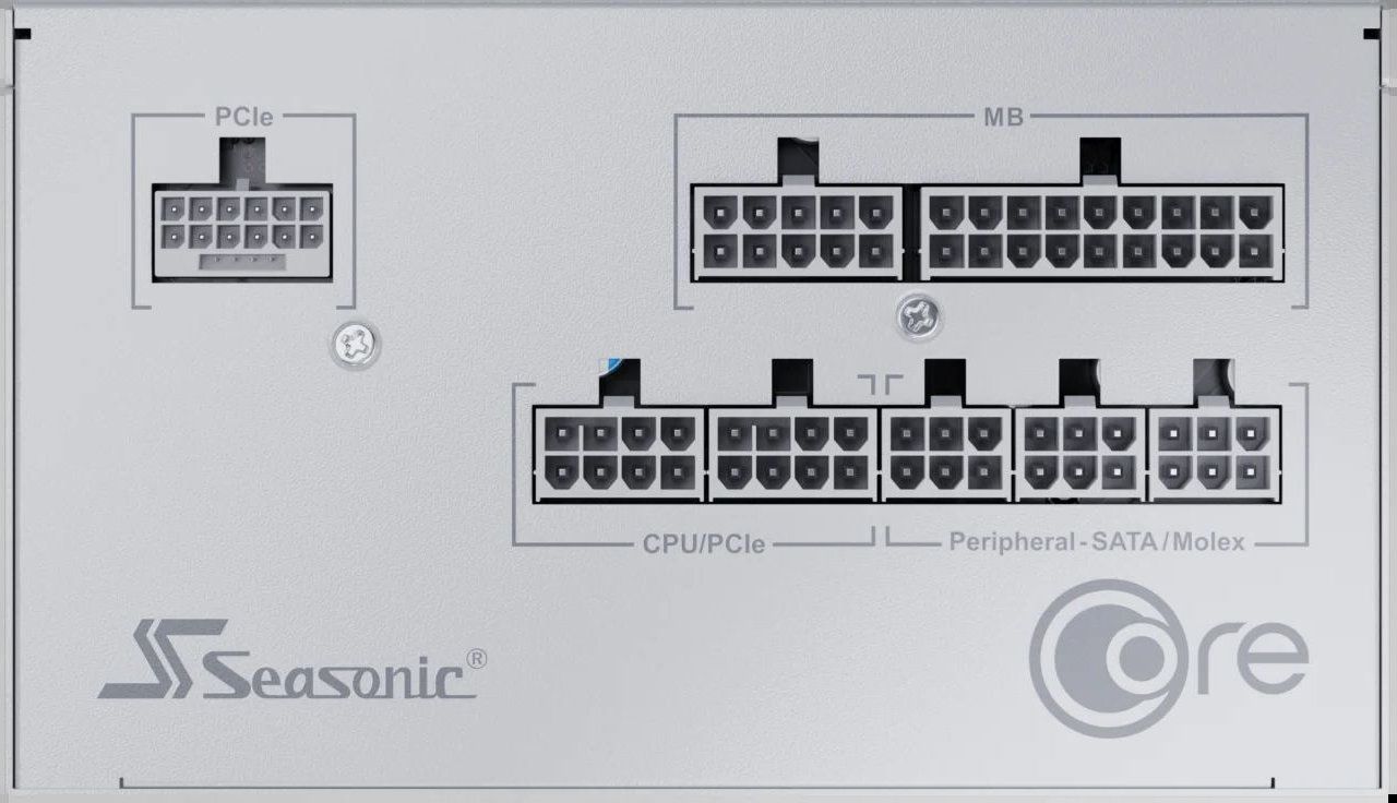 Seasonic 650W 80+ Gold Core GX 650 White Seasonic 650W 80+ Gold Core GX 650 White